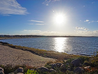 Der Sandstrand von Glowe